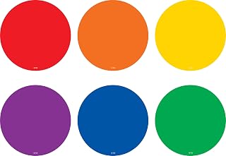 Teacher Created Resources® Spot On® Colorful Circles Carpet Markers, Assorted, 12 Count (Pack of 1)