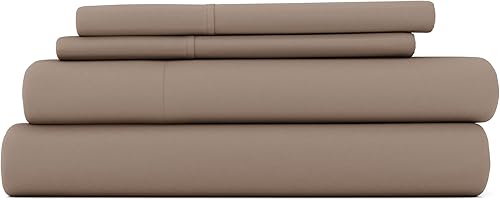 Vista 57 de Linen Market Juego de 4 piezas de sábanas tamaño Queen - transpirables, patrón de doble cepillado refrescante – Sábanas de bolsillo profundo de 16