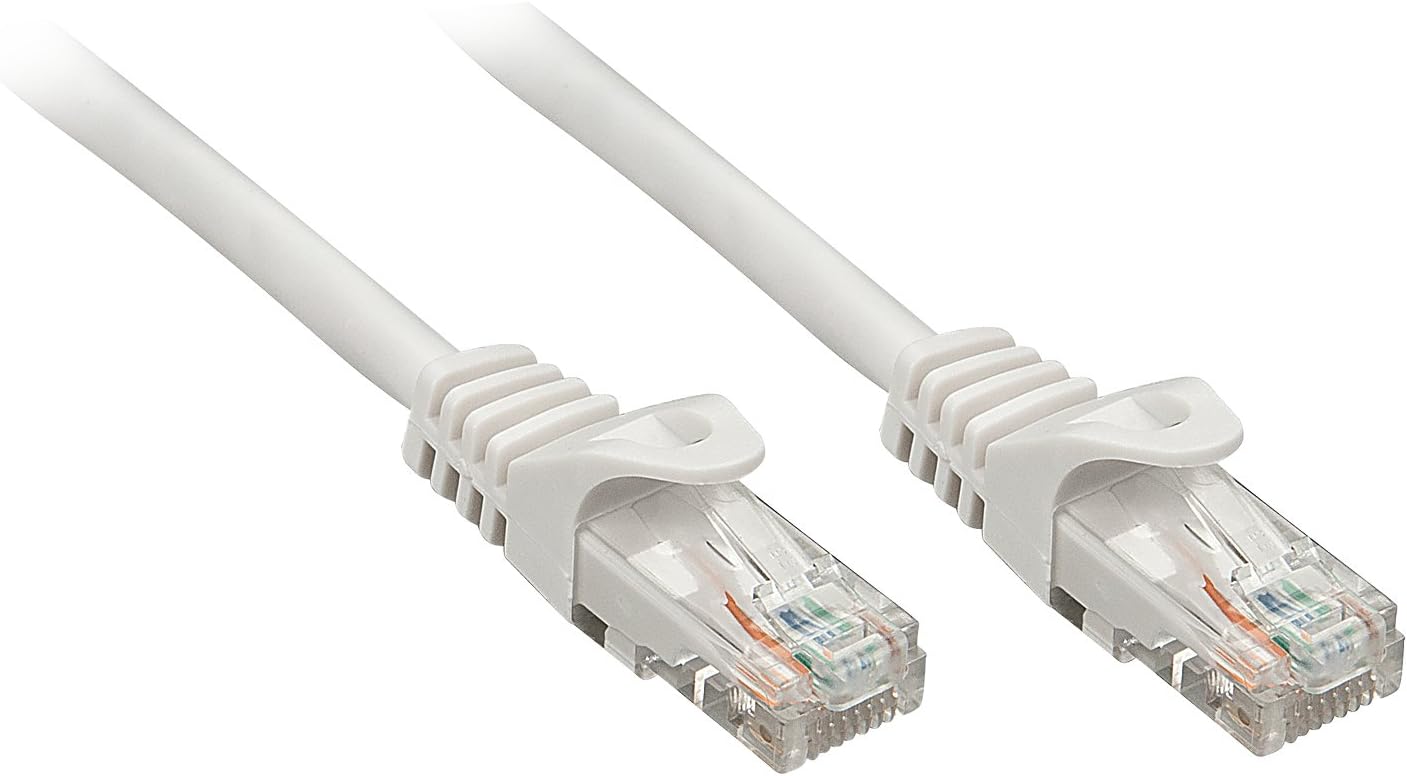 LINDY Basic Network Cable Cat. 6 U/UTP Patch Cable 0.3 m White
