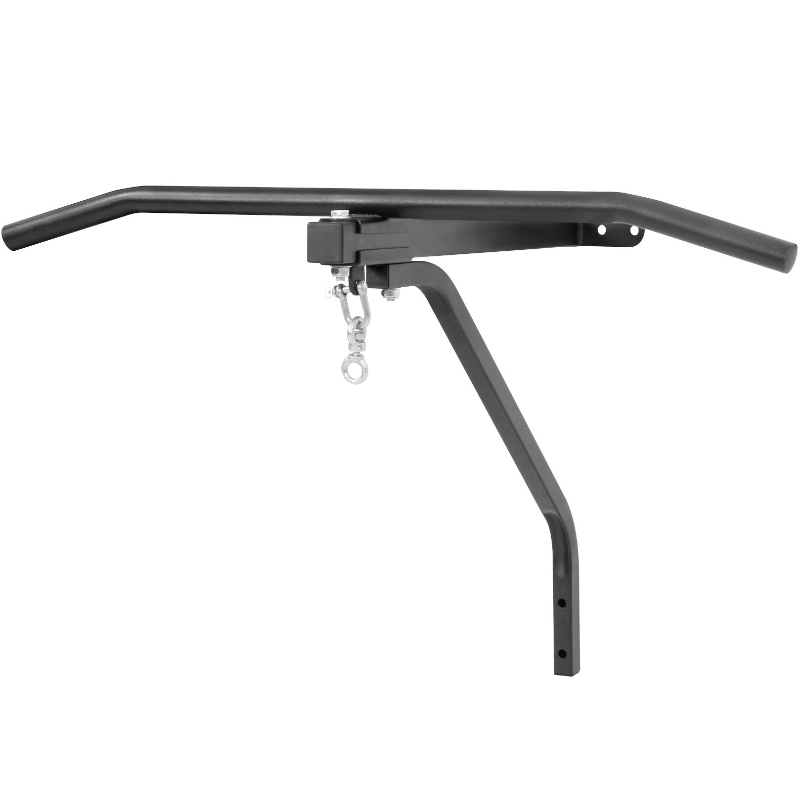 Physionics® Barra per Trazioni con Supporto da Sacco da Boxe - 2 in 1, Parete, Carico 100 kg - Sbarra di Sollevamento, Pull Up Bar, Staffa per Sacco Pugilato, Arti Marziali, MMA, Kick Boxing
