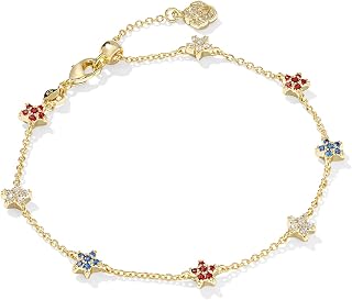 Sierra Star Crystal Delicate Chain Bracelet, Fashion Jewelry for Women