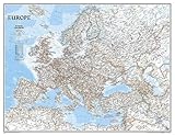  Europa, Classic, politisch, Grossformat, laminiert: 1:5419000: Wall Maps Continents (National Geographic Reference Map)