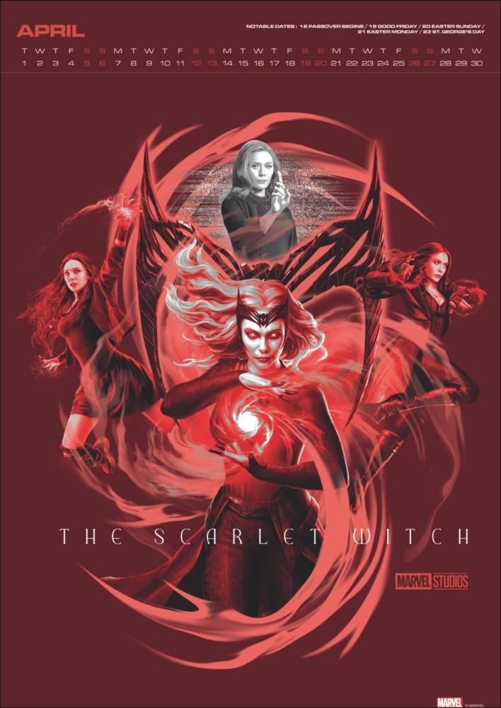 Marvel Posterkalender 2025: Die coolsten Plakate der Superhelden aus dem MCU in einem Jahres-Wandkalender für Kino- und Comic-Fans. Wand-Kalender im Hochkantformat 29,4 x 41,8 cm