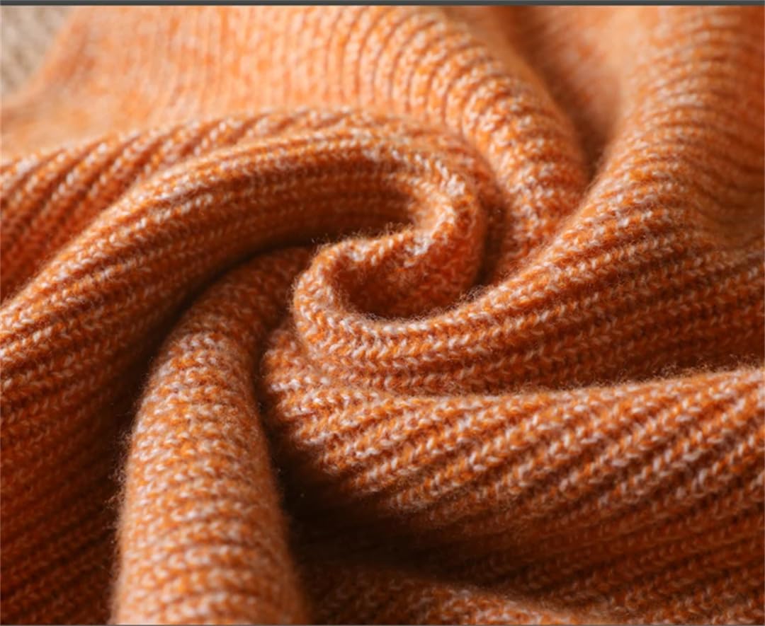 Maglione da uomo con colletto rotondo spesso lavorato a maglia maglione invernale casual allentato
