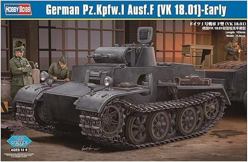 Hobby Boss Alemán Pz.kpfw.I Ausf.F VK 18.01 Kit de Vehículo Militar Temprano