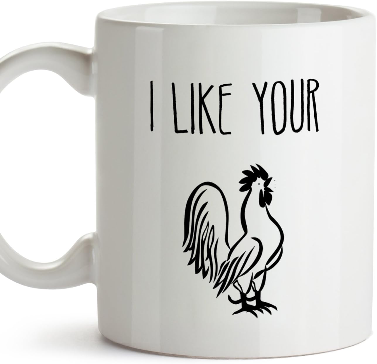 MUGFFINS Mug I like your chicken / c0ck - Original and Funny Present for Men/Boyfriends