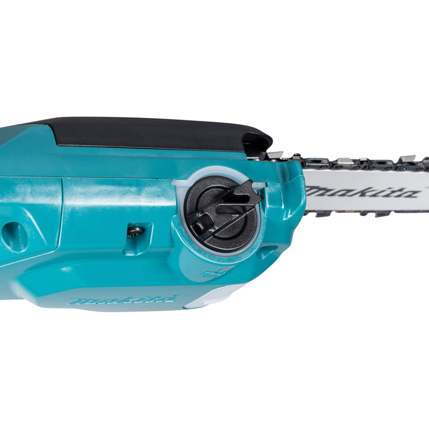 Makita DUA200RT 18V Li-Ion LXT Brushless 200 mm Sega ad asta completa di 1 x 5.0 Ah batteria e caricatore