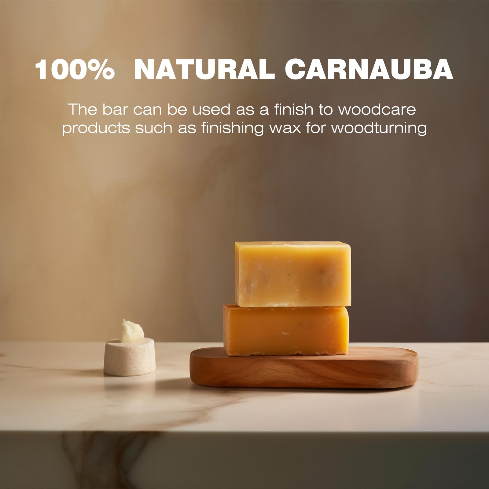 Pasta de cera de carnauba – Paste Finish Wax – Pulido y cera para aplicar pulido de madera, acabado brillante