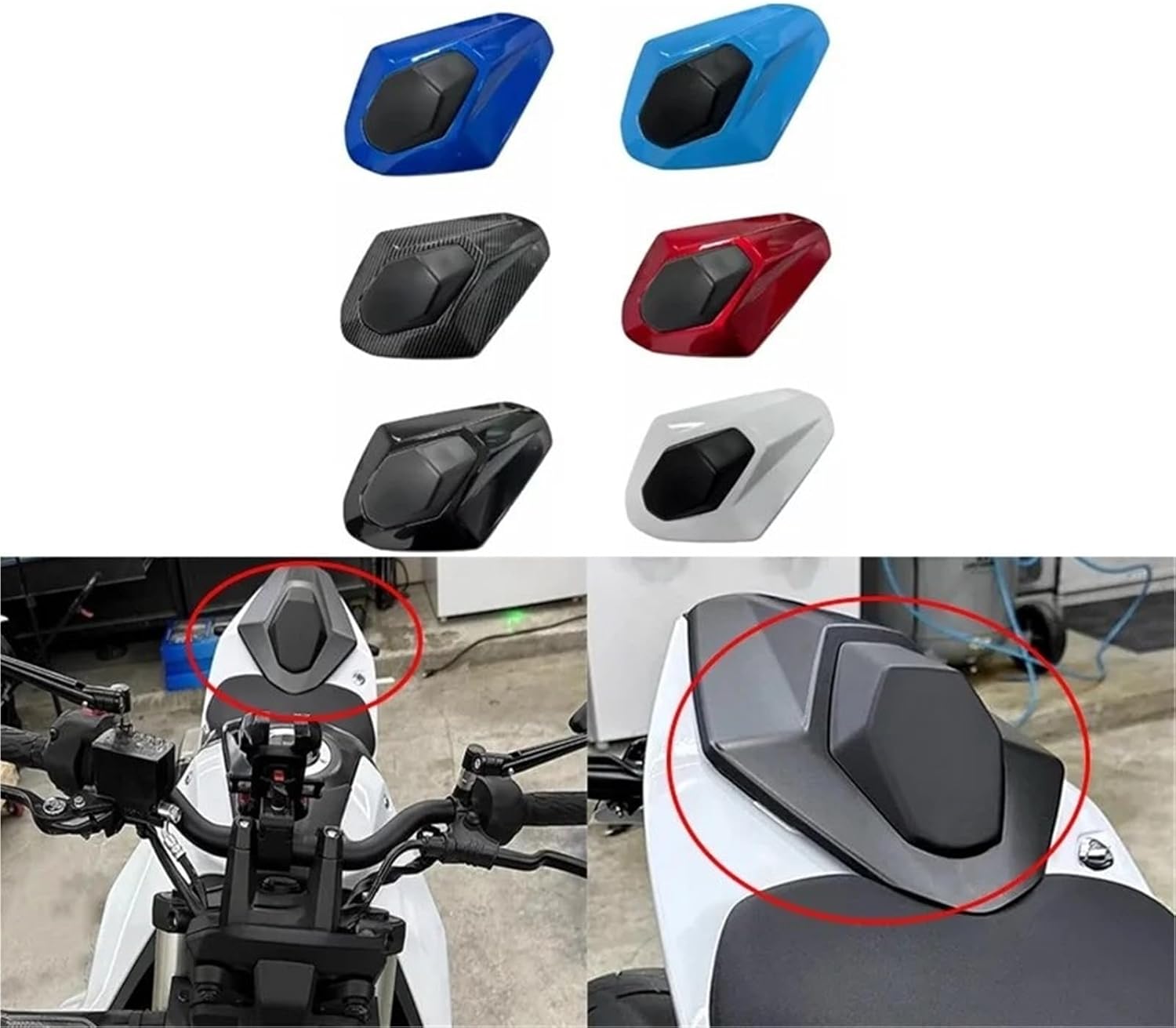 アクセサリー リアシートカバーカウル 後部助手席シートカバー テールセクションフェアリングカウル のために スズキ のために GSX