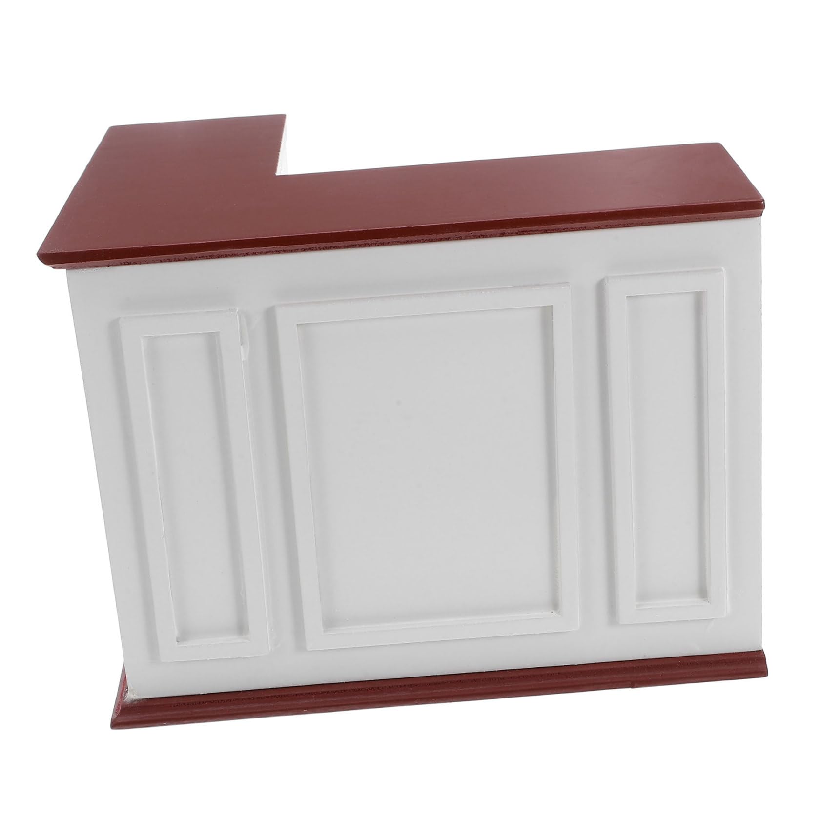 iplusmile Comptoir de Bar Miniature pour Maison de Poupée Table de Bar et Meuble de Cuisine Miniature Accessoire pour Décoration de Maison de Poupée