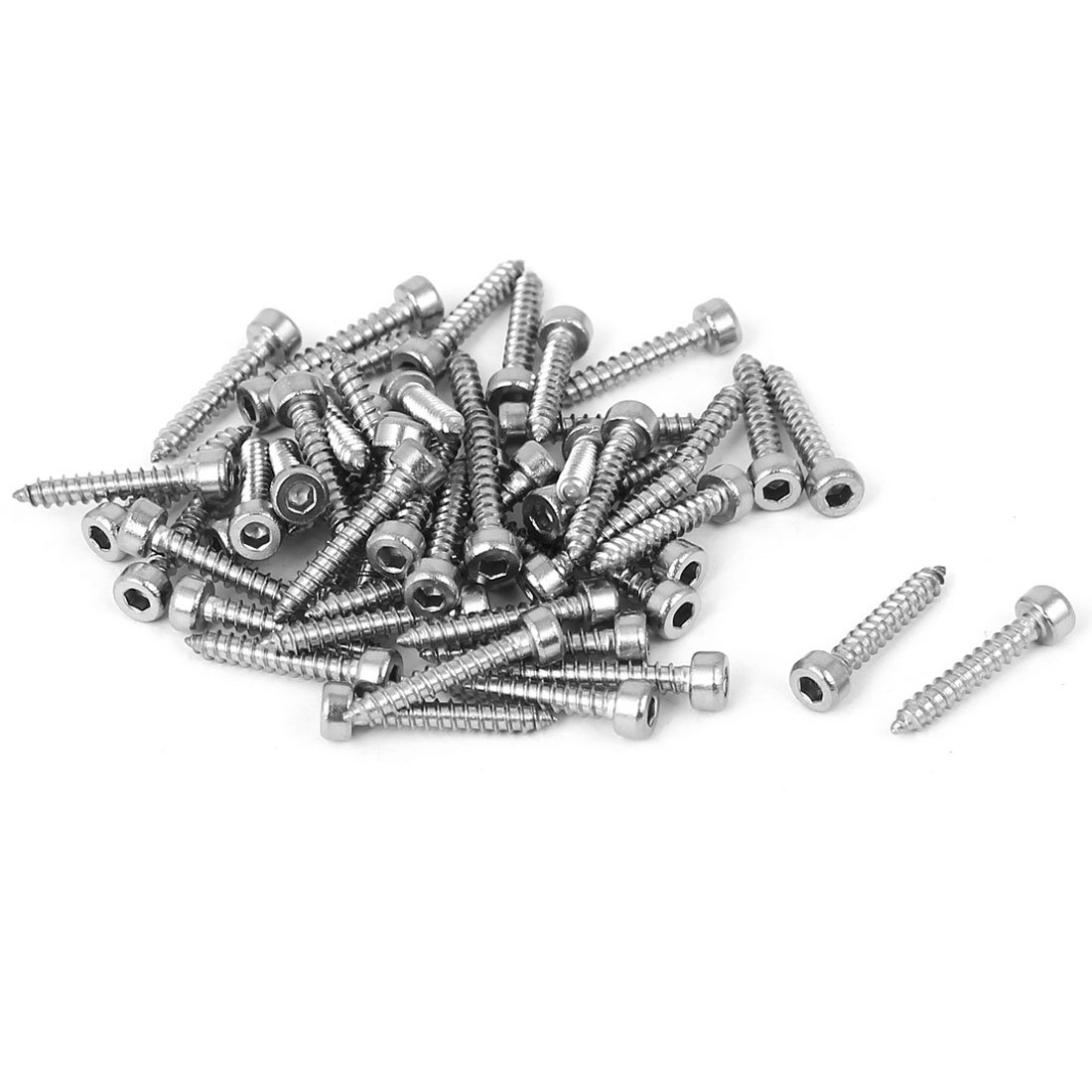 Self-Tapping Screws - M2x6mm Hex Head -8
