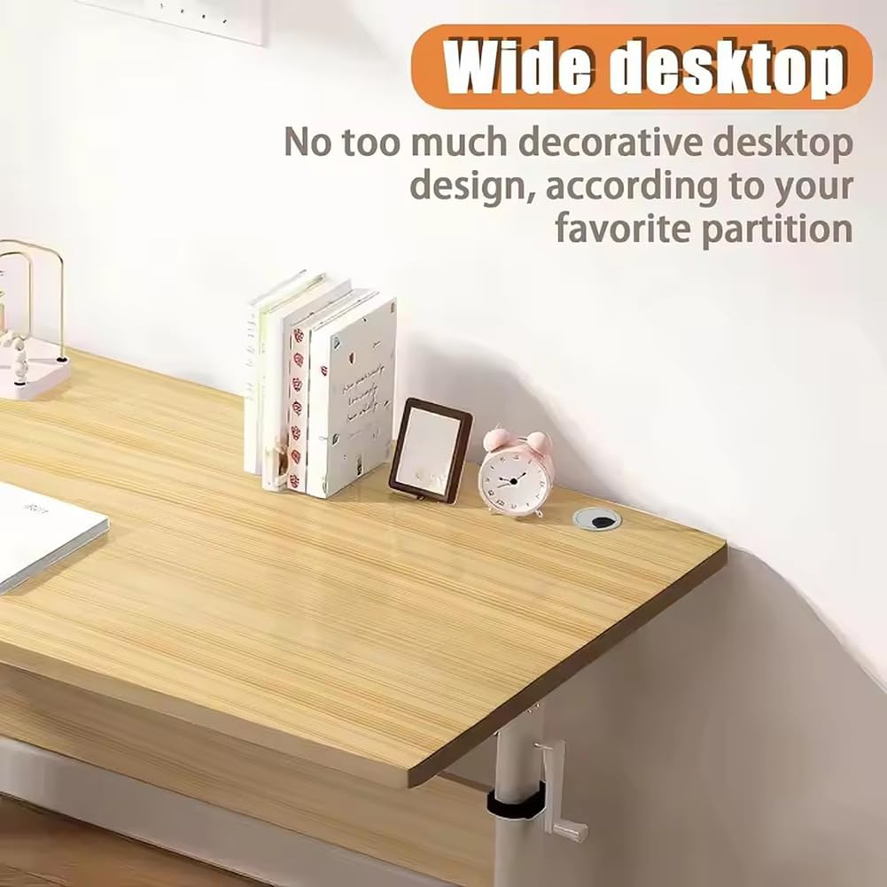 Convertisseur de bureau debout réglable en hauteur – Poste de travail assis-debout ergonomique avec design divisé pour un confort amélioré