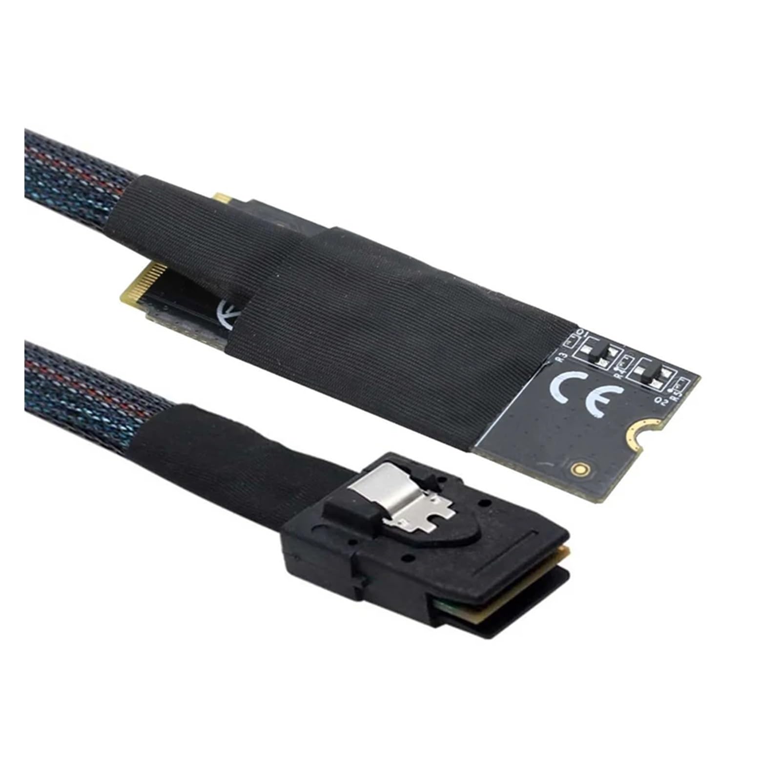 Cavo ad alta velocità per server Plug and Play da T35C M.2 (M-Key Nvme 2260) a MI NI S*A*S SFF-8087