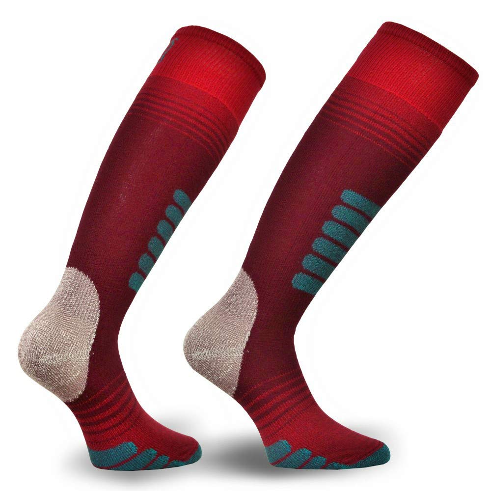 Standard Ski Superlite Socks, Plum/Cyclamen, Medium