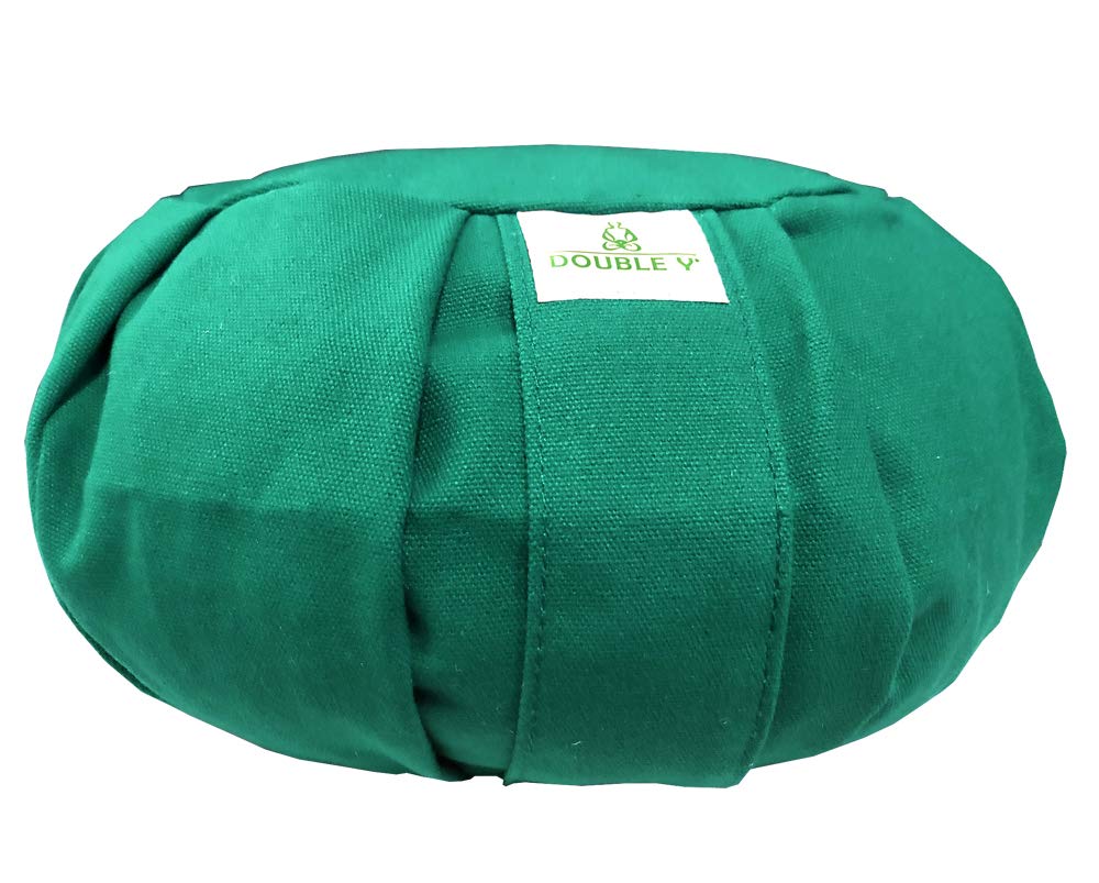 Y-DOUBLE Y Zafu - Cojín de meditación, Color Verde