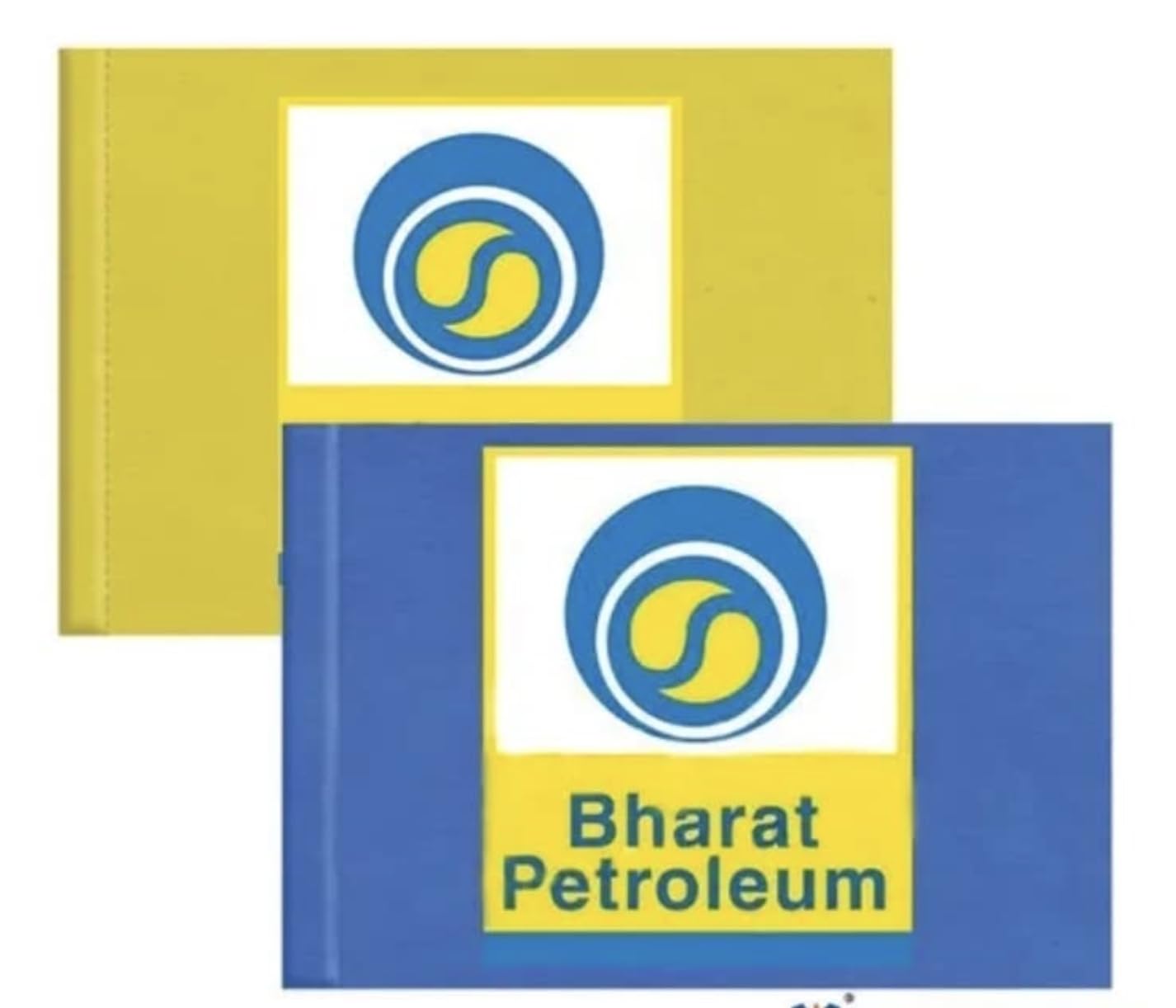 CHANDOKS Bharat Petroleum Petrol Pump Promotional Flag Set (6pcs set 3 Blue 3 yellow) Size/Flag Large Size-image-4