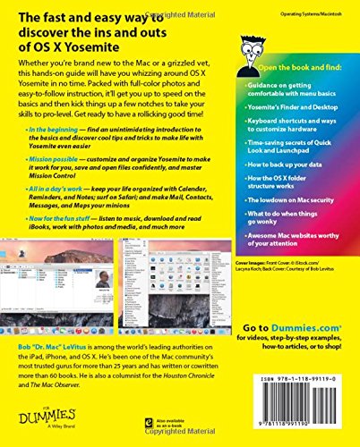 OS X Yosemite for Dummies