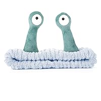 Vista 23 de Diadema de lavado facial, bandas para el cabello de spa de palma y caracol, diademas de maquillaje para mujeres, diadema elástica de forro polar