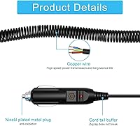 Vista 3 de Adaptador DC para Uniden Bearcat Older BC80XLT Radio Scanner Auto PSU