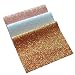 Chunky Glitter Fabric Sheets- 3 Pieces of Assorted Colours 8" x 12" Precut Shiny Thick Canvas Fabric Sheets For Bag Making, Hat Making, Hair Crafts Making, Jewelry Making, Sewing (Mix Color-2)