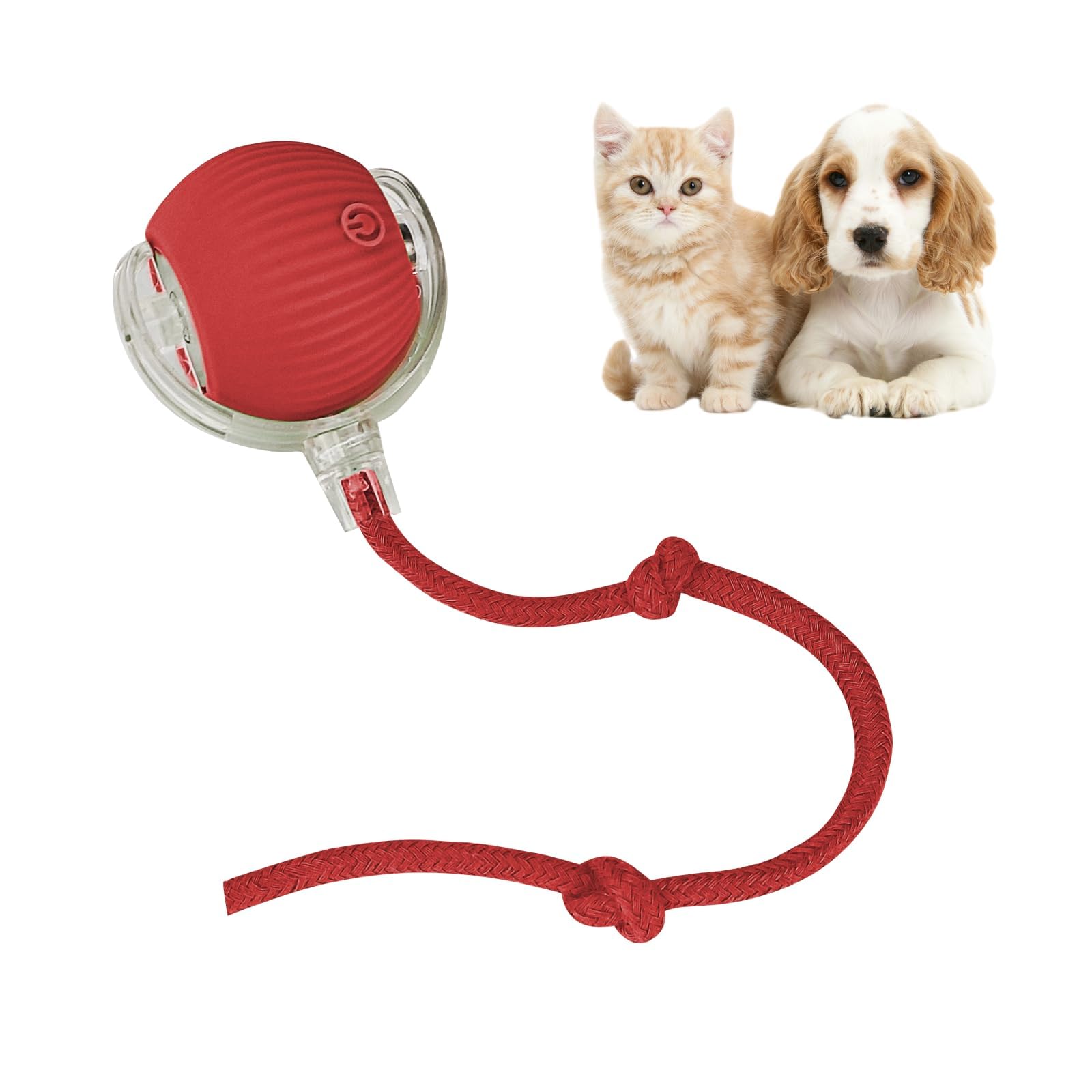 Noaya Smart Automatic Rolling Pet Ball, 360° Interactive Dog Cat Ball Toy, Electric Dog Ball, Chase Mate Cat Toy