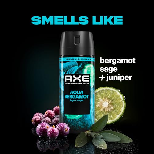 Image of AXE Fine Fragrance Collection Body Spray Aqua Bergamot 2.9 oz