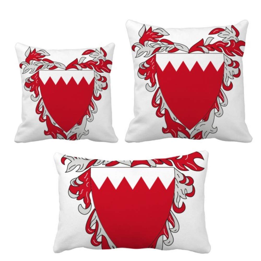Manama Bahreïn parure de coussin emblème national aux finitions prestigieuses