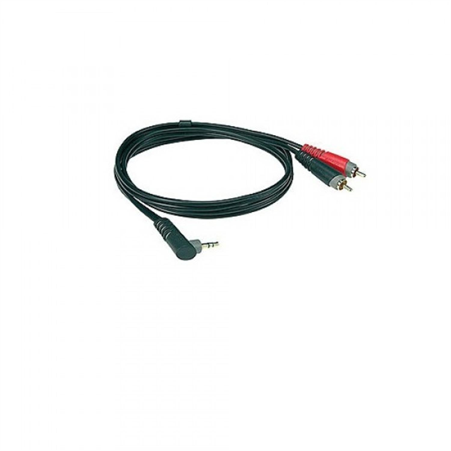 Klotz Cavo Mini Jack 3.5 Mm A 2 RCA - Cavo Audio Per Registrazione Mobile, Connettori Oro - Foto 6