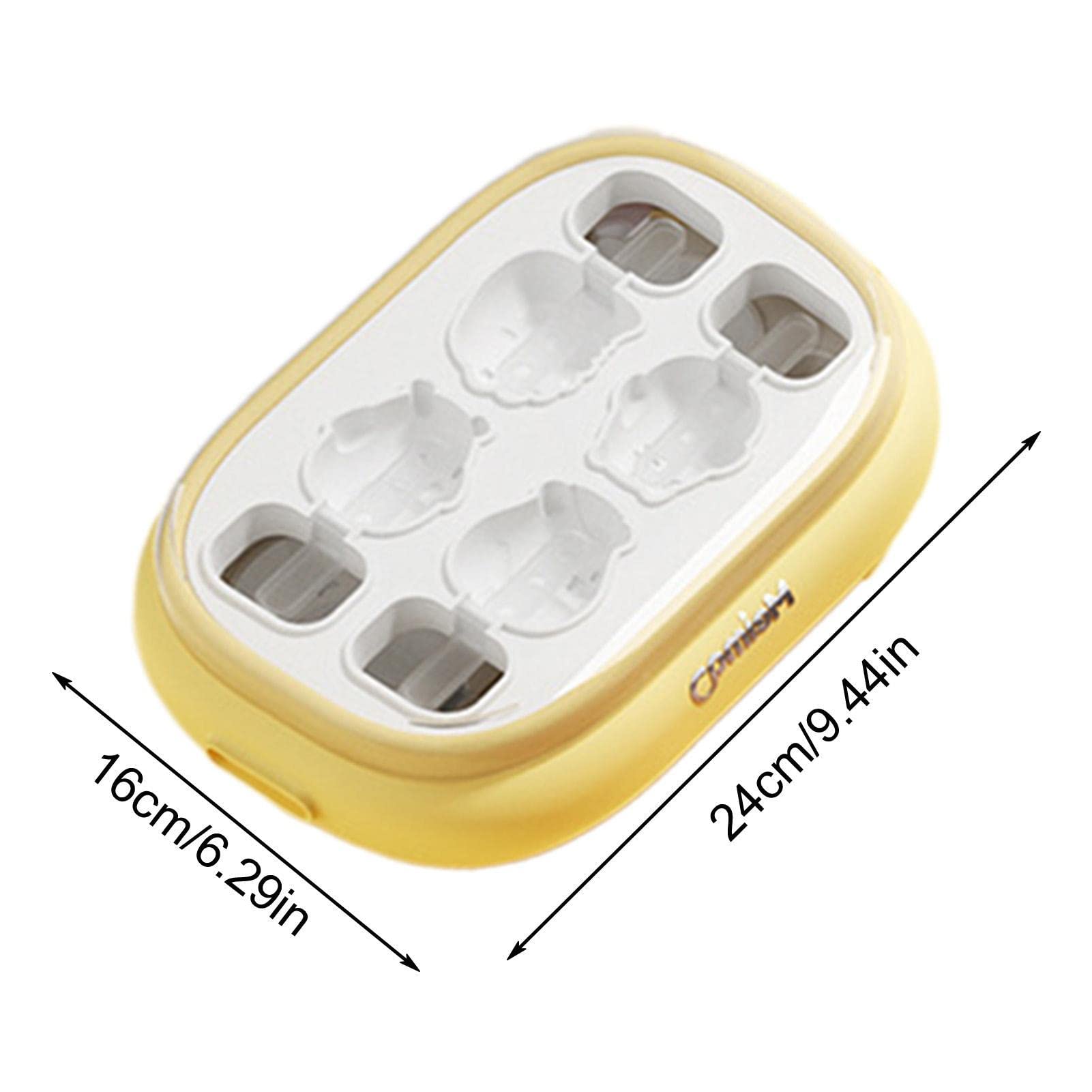 Moules à glace en silicone réutilisables en forme d'animaux (rose Moules à glace en silicone réutilisables en forme d'animaux (rose