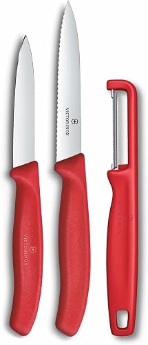 Swiss Classic Set de Couteaux de Cuisine et Éplucheur Victorinox