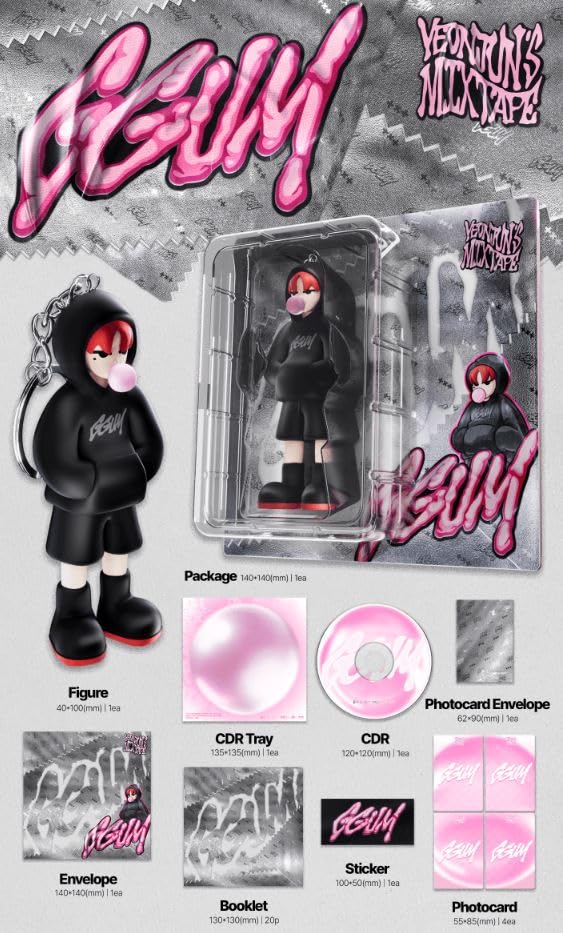 K-POP・アジア TXT yeonjun's Mixtape GGUM Amazon.com: Big Hit Music TXT YEONJUN's Mixtape: GGUM