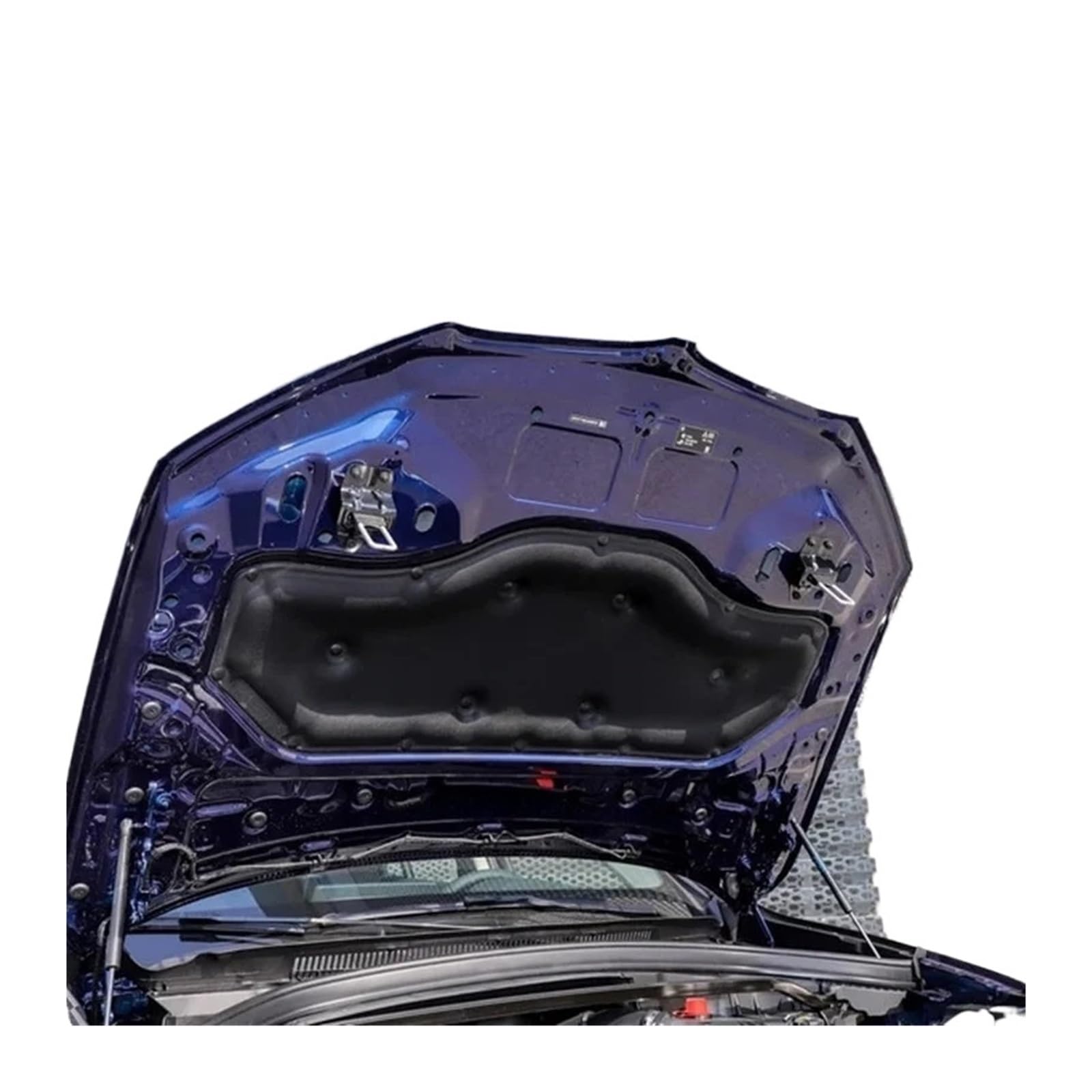 Gtdtixc A Front Bonnet Sound Proof Mat For Bmw X1 X2 F48 F49 F39 2016-2021 Car Heat Sound Insulation Cotton Front Hood Engine Firewall Mat Pad Cover(A)
