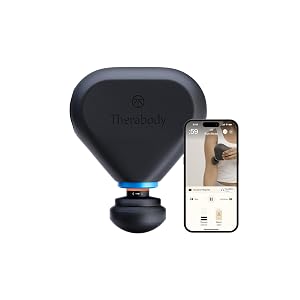 TheraGun Mini Plus Massage Gun by Therabody - Portable Massage Enhanced with Heat Travel Essential for Faster Recovery