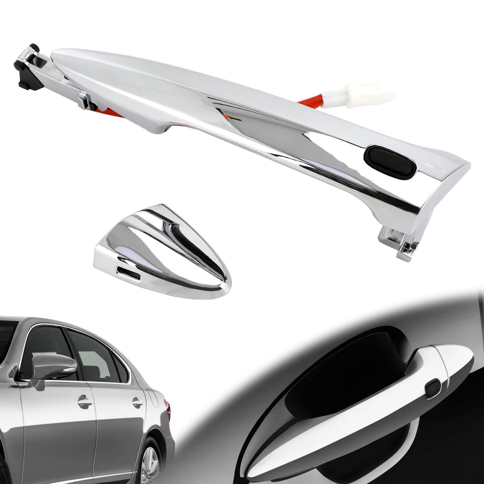 Amazon.com: Zikerluder Front Door Handle Assy Compatible with