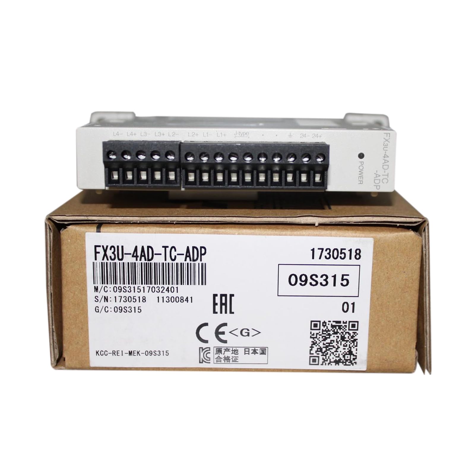 Amazon | FX3U-4AD-TC-ADP プログラマブルコントローラ FX3U4ADTCADP