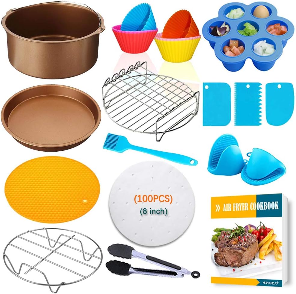 Air Fryer Accessories, Dual Basket Air Fryer Accessories, Fit for Ninja Dual Air Fryer and more
