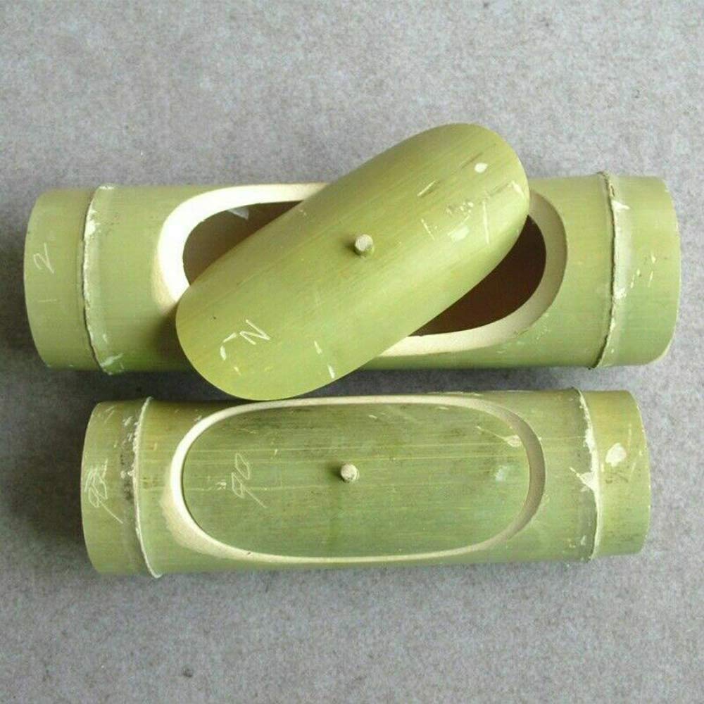 Tong Gu Natural Wood Bamboo Pipe Rice Cooker Chinese Steamer Tableware (L)