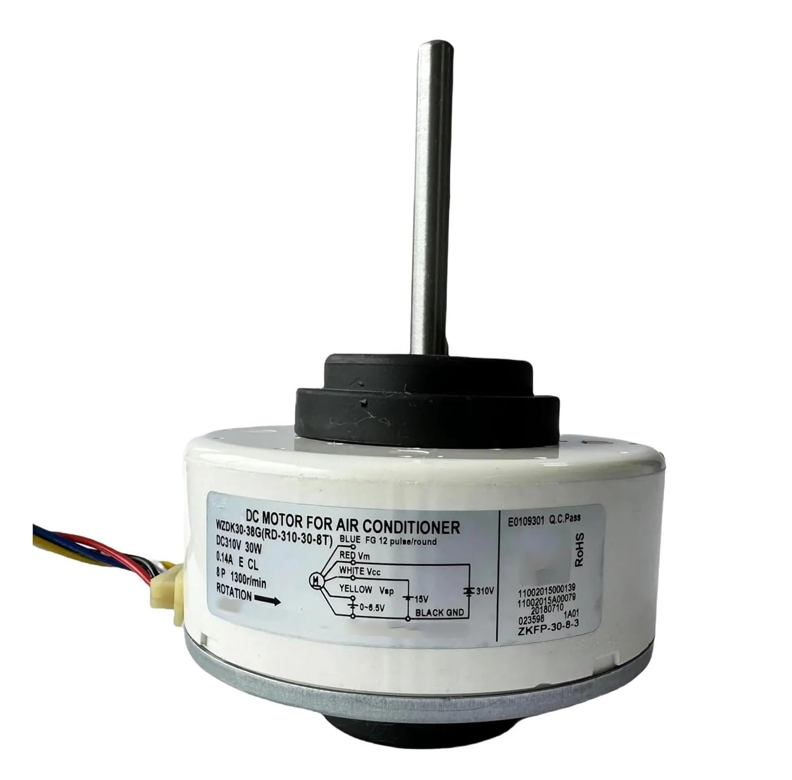 2x WZDK30-38G Klimaanlagenmotor RD-310-30-8T DC Bürstenloser Lüftermotor 30W Wechselrichter Klimaanlagenmotor Gleichstrommotor