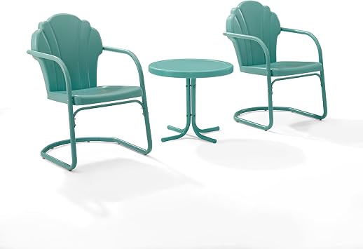 Yardlio Vintage-Inspired Metal Outdoor Seating Set - Durable & Easy Assembly