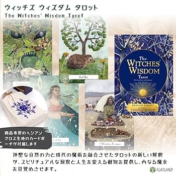 新品・未使用　　ヘブンウィズダム　タロットカード　海外 Amazon.co.jp: ウィッチズ ウィズダム タロット The Witches