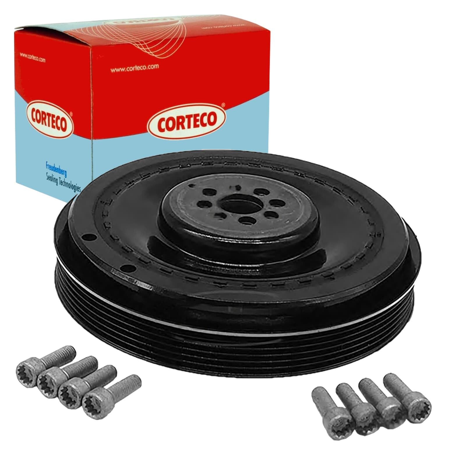 Corteco 49107564 Riemenscheibensatz, Kurbelwelle