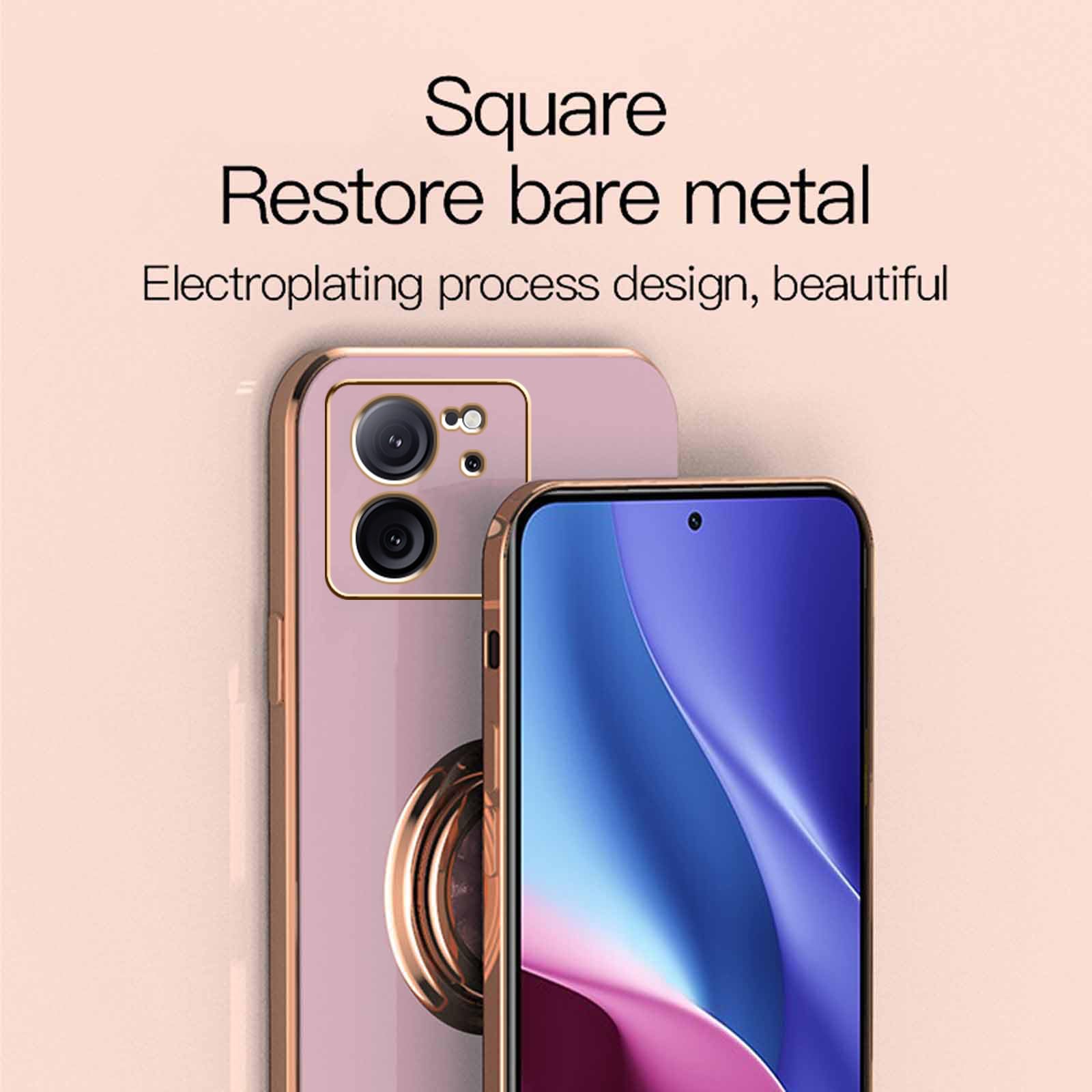HAOYE Hülle Für Xiaomi Mi 13T 5G / 13T Pro 5G | Ultradünne TPU-Hülle Mit Galvanik-Optik | Stoßabsorbierend & Kratzfest | Farbe Lila