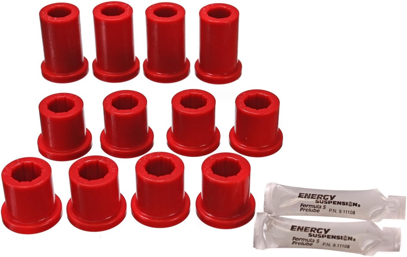 Energy Suspension 8.2102R Front Spring and Shackle Bushing