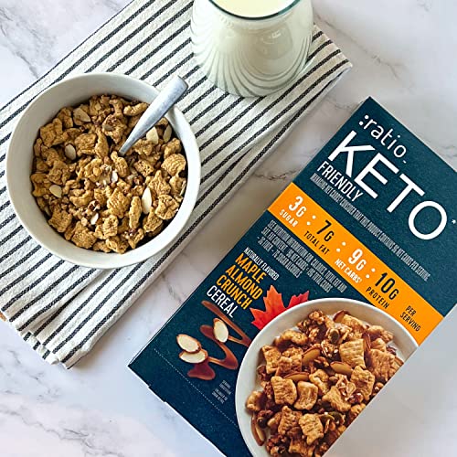 :ratio Keto Friendly Cinnamon Cranberry Almond Crunch Breakfast Cereal, 9.7 OZ - Image 6