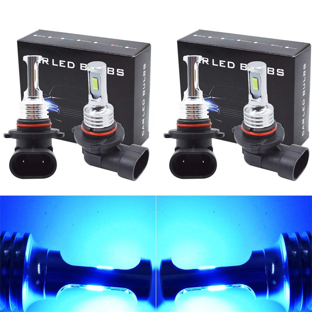 9005/HB3 High Beam 9006/HB4 Low Beam LED Headlight Bulbs Combo Package, 16000LM 8000K Ice Blue, All-in-One Lighting Conversion Kit, 4 Bulbs