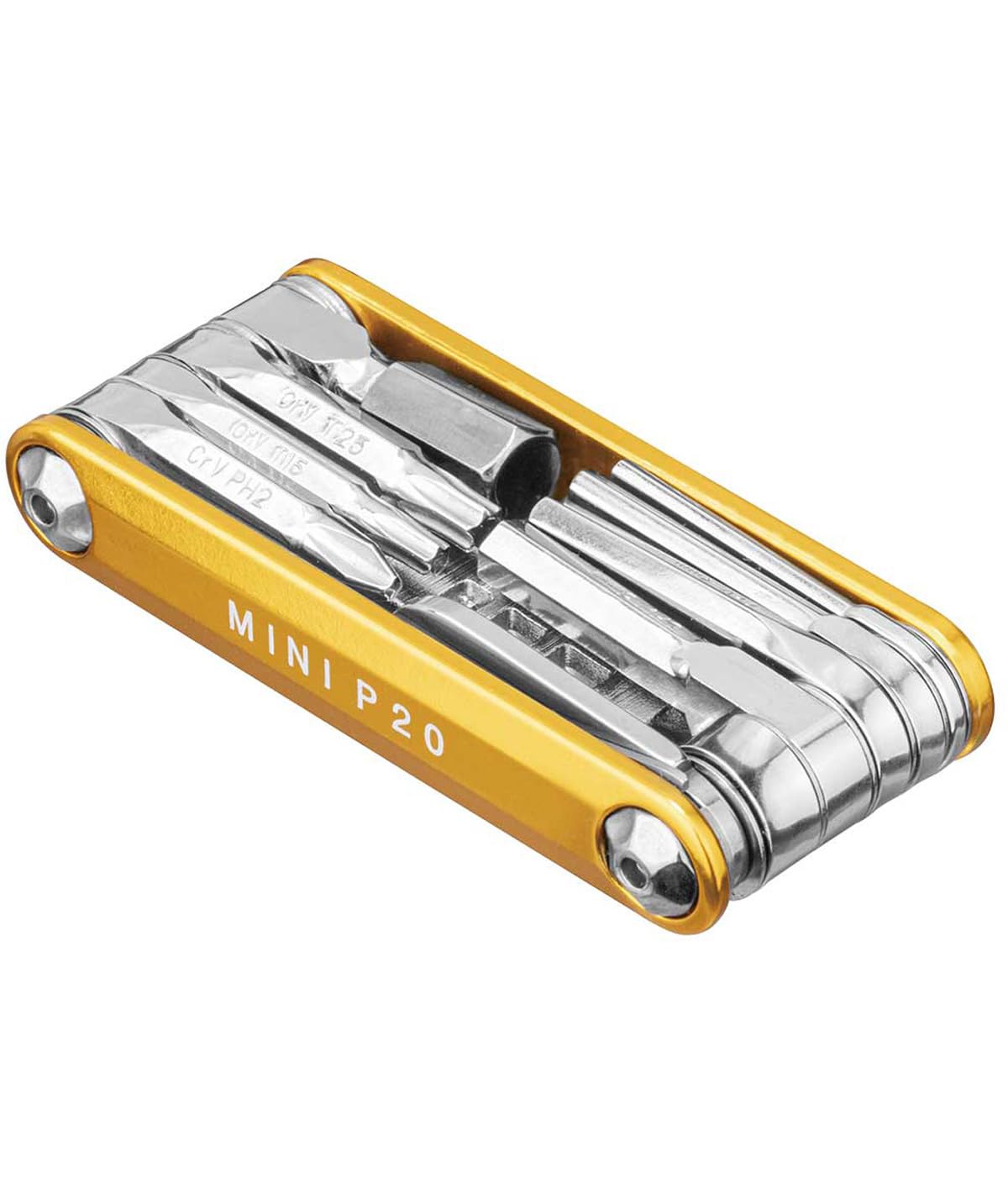 Topeak Mini herramienta P20, color dorado
