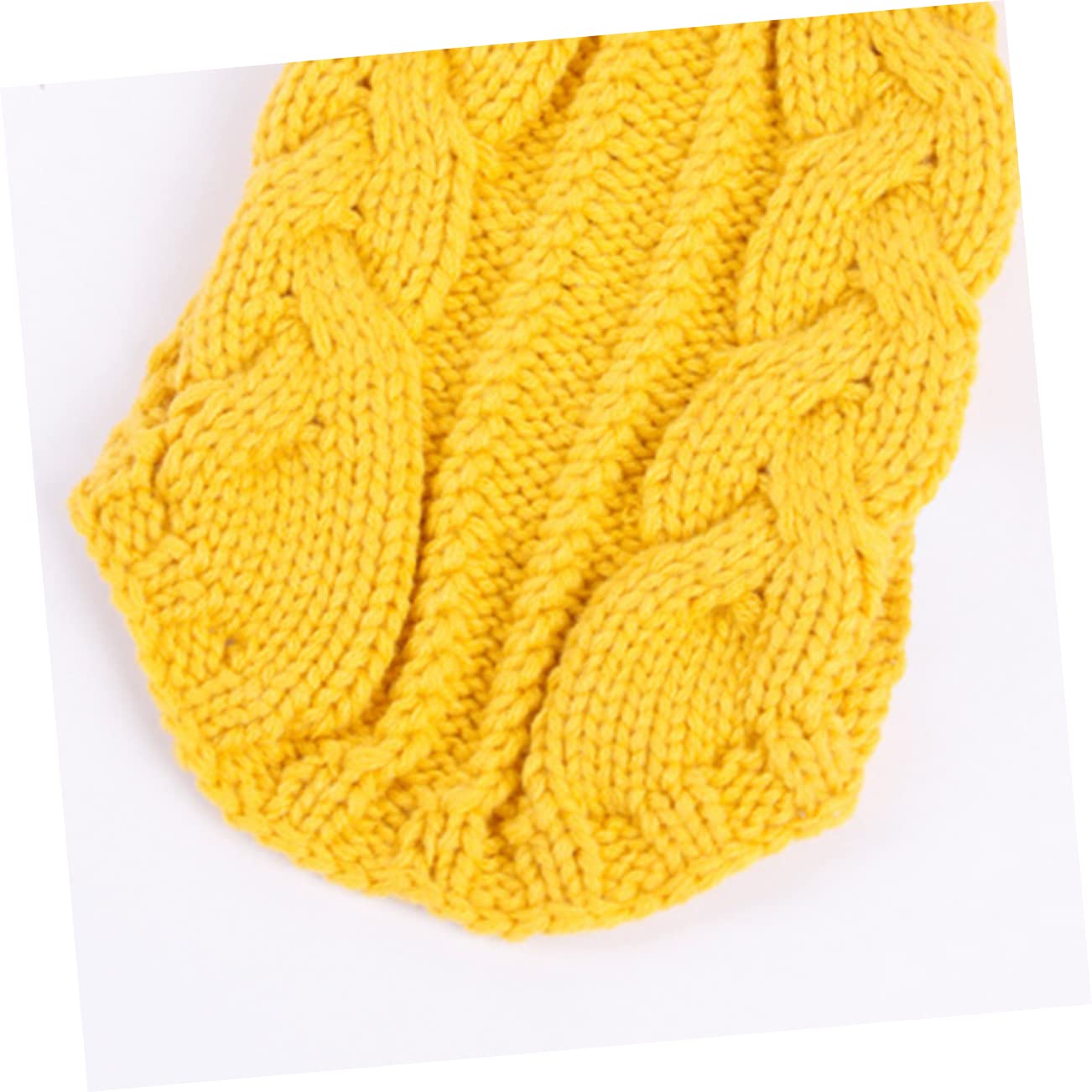 POPETPOP Lot De 3 Pulls pour Petits Chiens Vêtements Tendance en Tricot Jaune Taille XXS Confortables Et Robustes