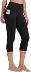 Willit Women's Yoga Capri Leggings Pants with Pockets High Waisted Exercise Casual Workout