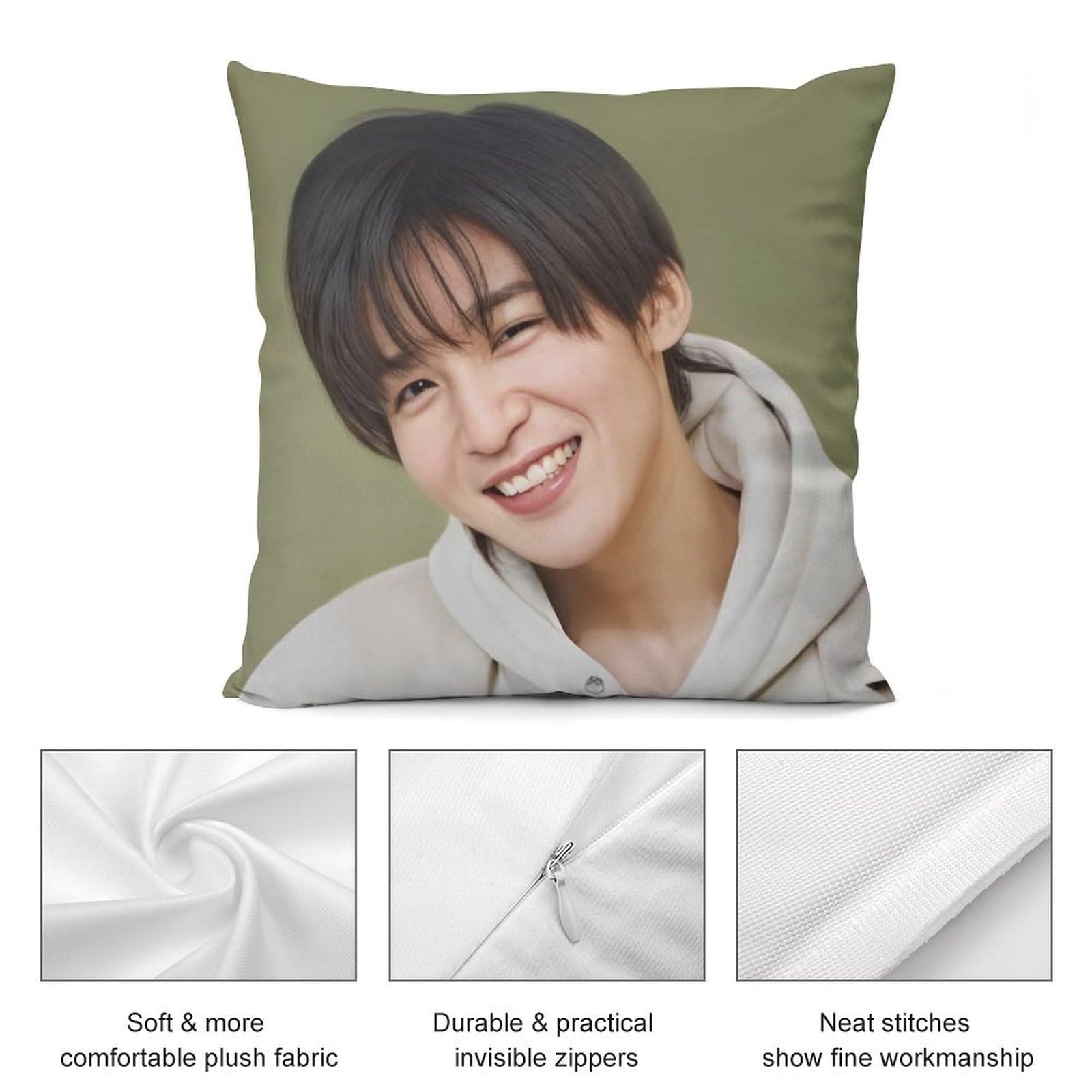 ひろこ★Man目黒蓮クッションカバー1580円 ひろこ☆Man目黒蓮クッションカバー1580円 ひろこ様専用☆SnowMan目黒