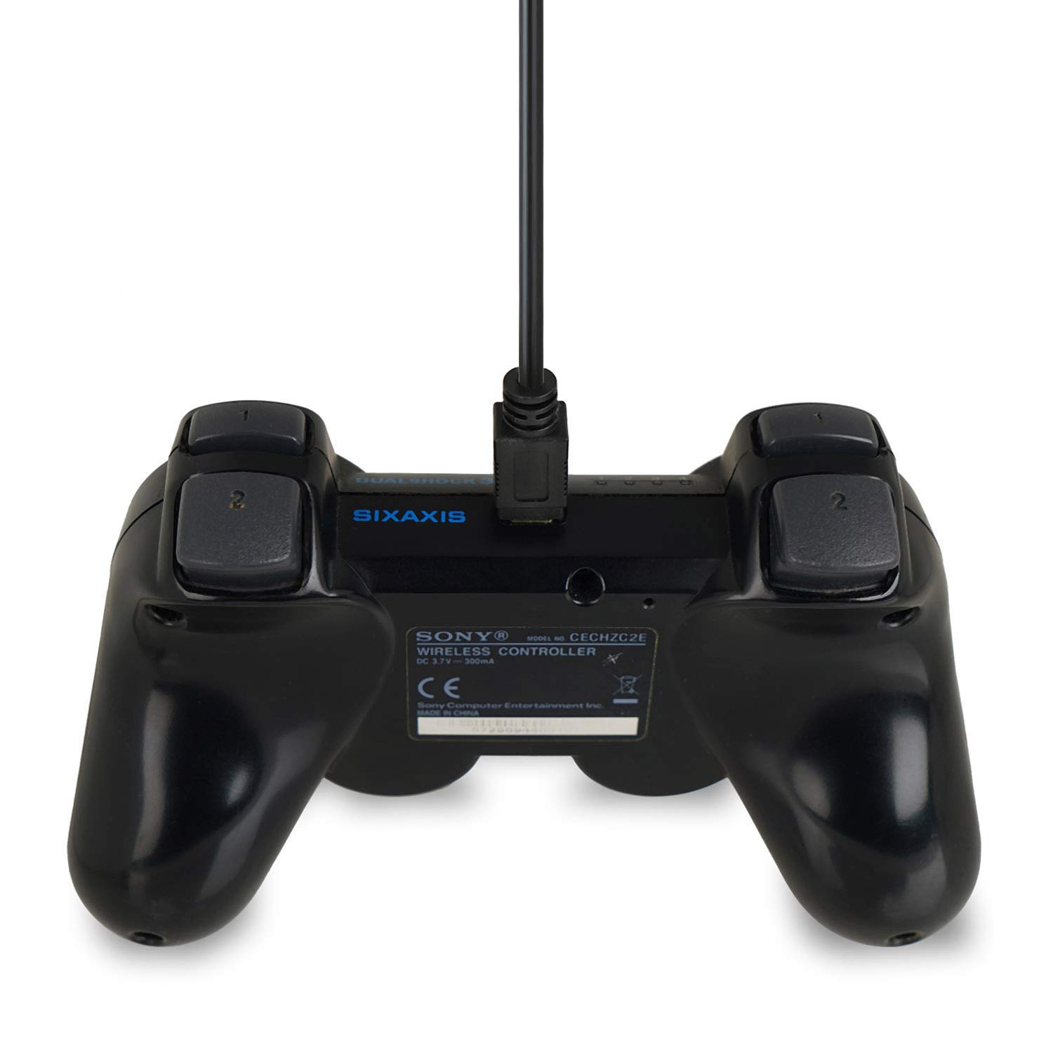 Cavo Di Ricarica USB Per Controller PS3 - 1 Metro - Nero - Nuovo